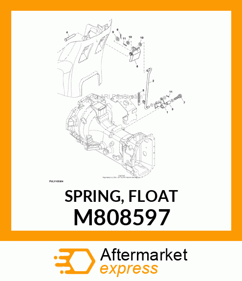 SPRING, FLOAT M808597