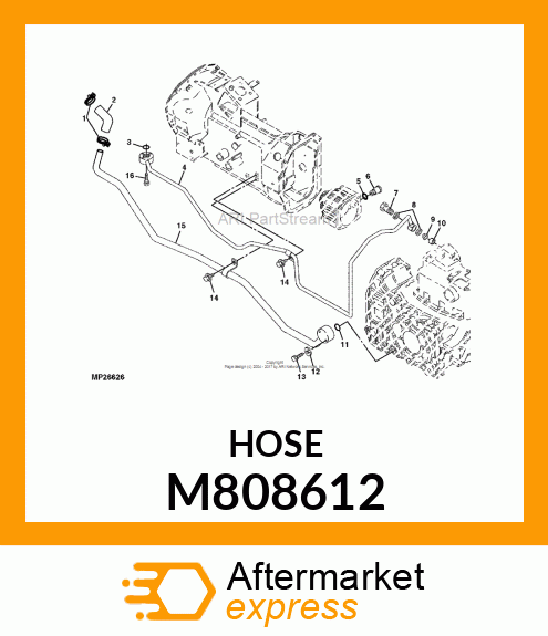 HOSE M808612