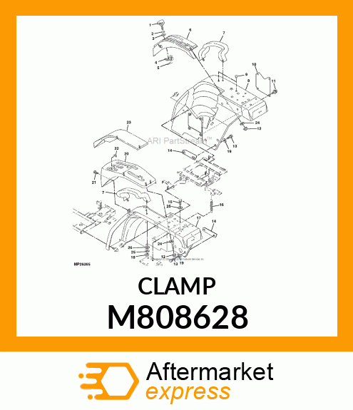 CLAMP M808628