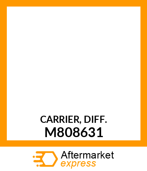 CARRIER, DIFF. M808631