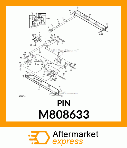 PIN, 8 X 24 M808633