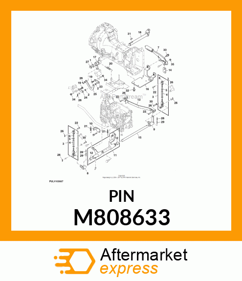 PIN, 8 X 24 M808633