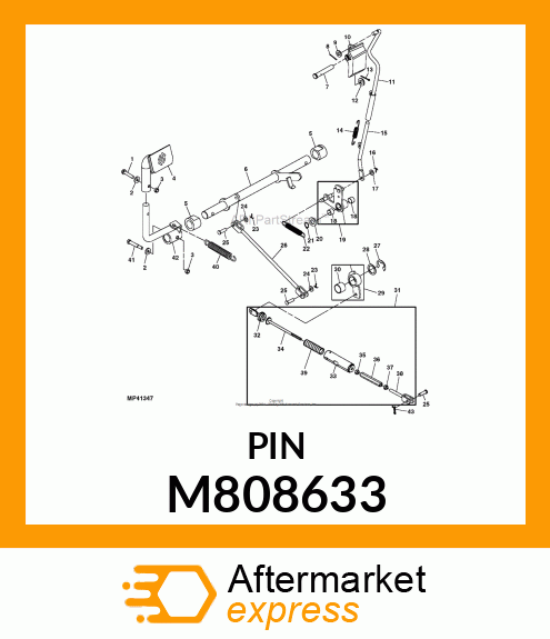 PIN, 8 X 24 M808633