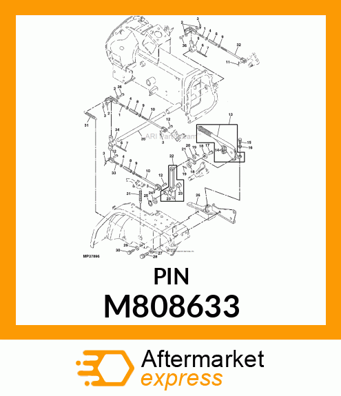 PIN, 8 X 24 M808633