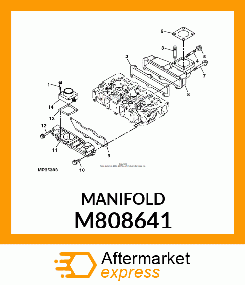 MANIFOLD M808641