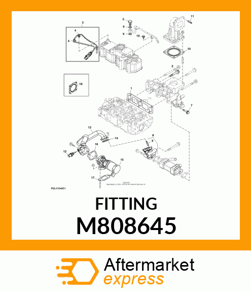 STUD, STUD, M8 X 22 M808645