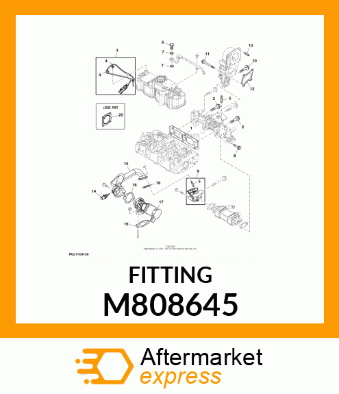 STUD, STUD, M8 X 22 M808645