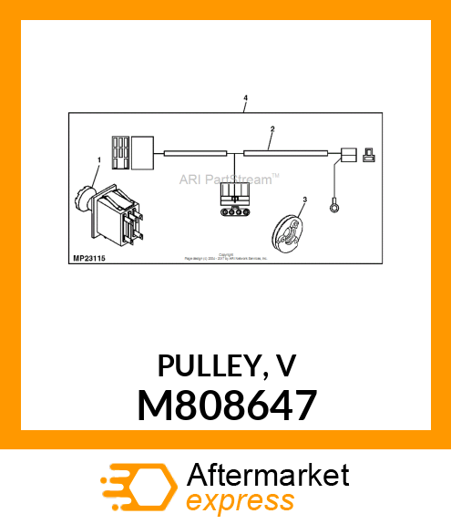 PULLEY, V M808647