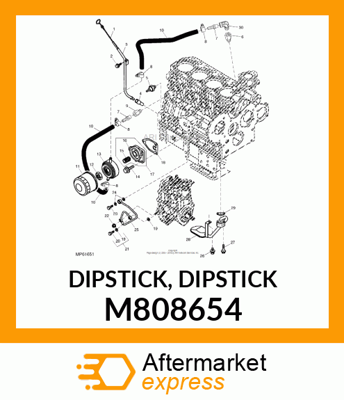 DIPSTICK, DIPSTICK M808654