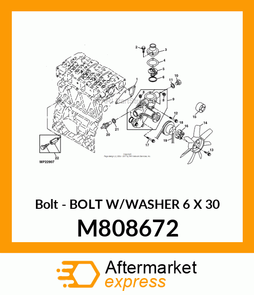 Bolt M808672