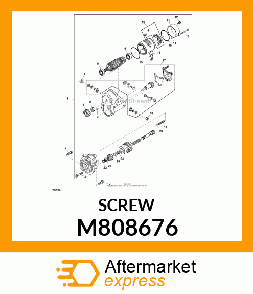 SCREW M808676