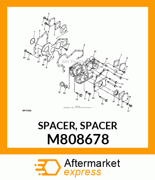 SPACER, SPACER M808678