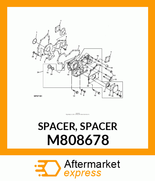 SPACER, SPACER M808678