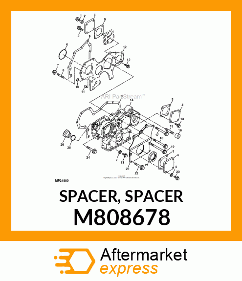 SPACER, SPACER M808678