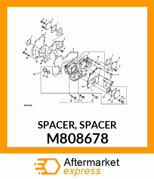 SPACER, SPACER M808678