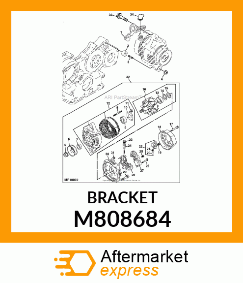 ADJUSTER, BELT M808684