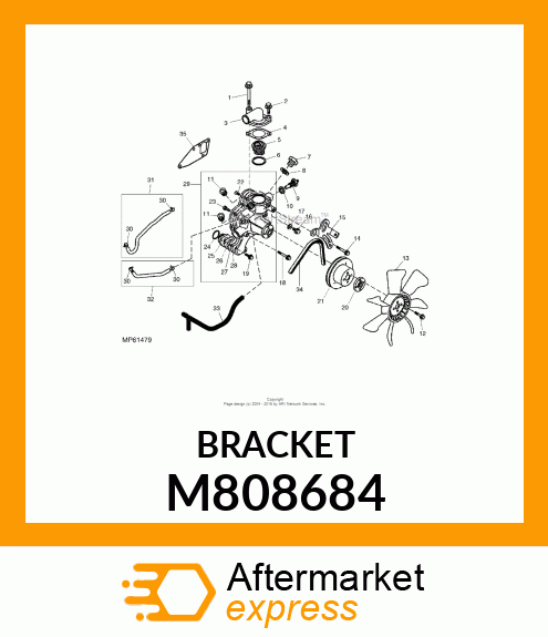 ADJUSTER, BELT M808684