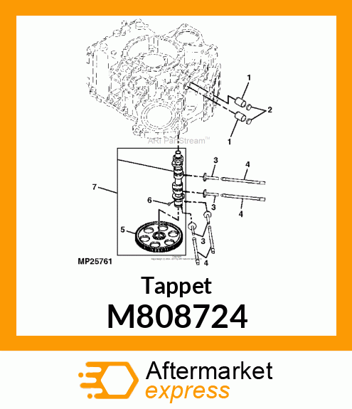 Tappet M808724