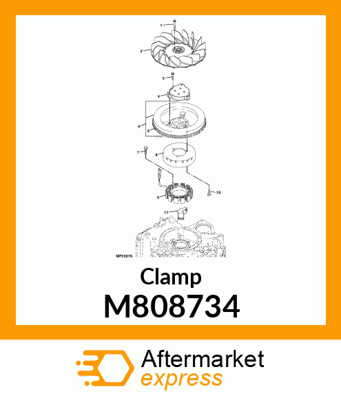 Clamp M808734