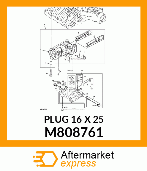 PLUG 16 X 25 M808761