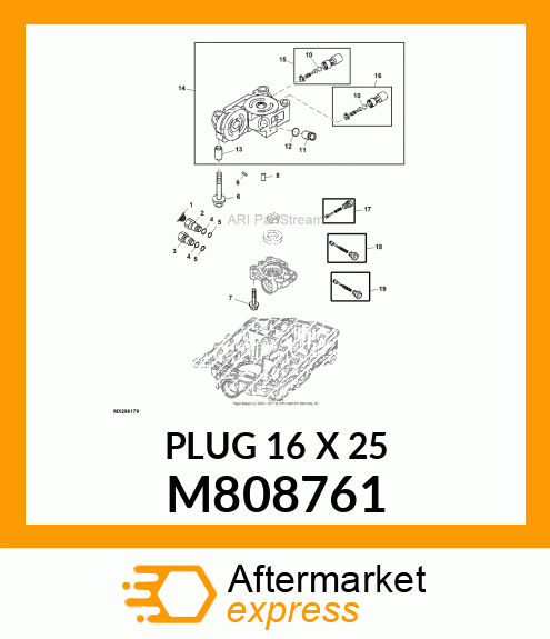 PLUG 16 X 25 M808761