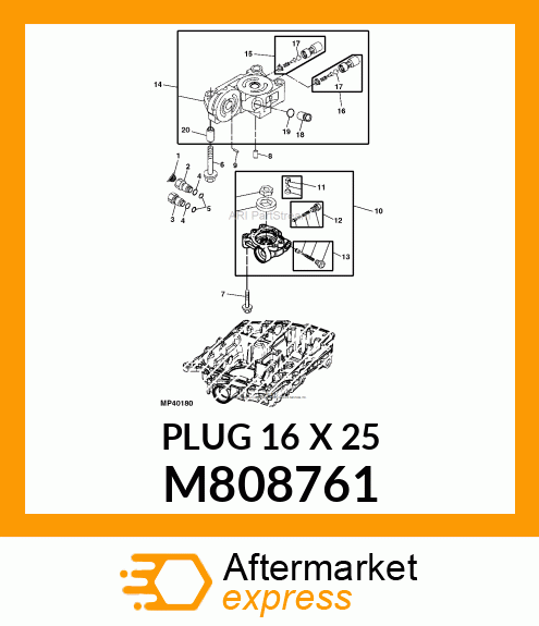 PLUG 16 X 25 M808761