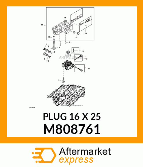 PLUG 16 X 25 M808761