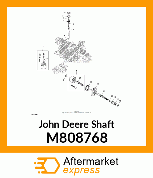 SHAFT (MOTOR) M808768