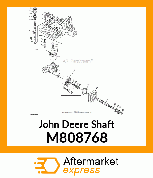 SHAFT (MOTOR) M808768