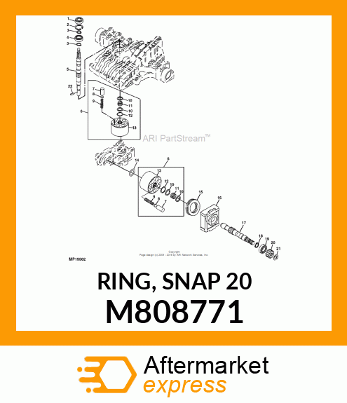 RING, SNAP 20 M808771