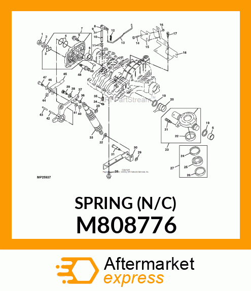 SPRING (N/C) M808776