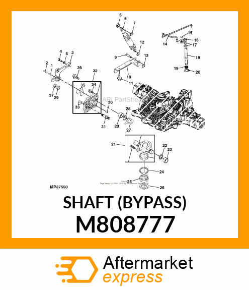 SHAFT (BYPASS) M808777