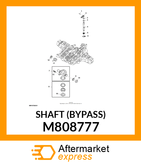 SHAFT (BYPASS) M808777