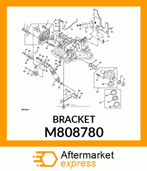 BRACKET M808780