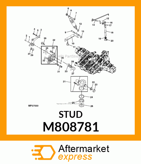 PIN (SHOCK ABSORBER) M808781