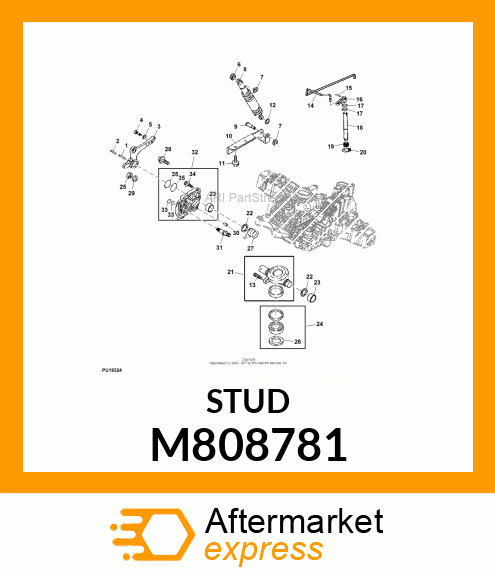 PIN (SHOCK ABSORBER) M808781