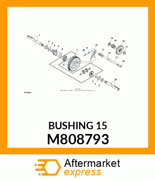 BUSHING 15 M808793