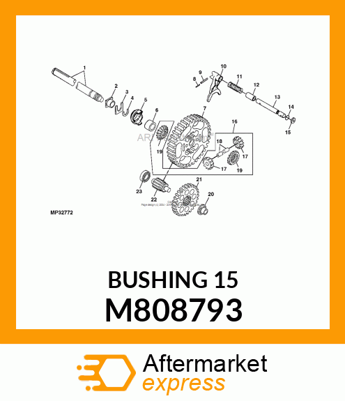 BUSHING 15 M808793