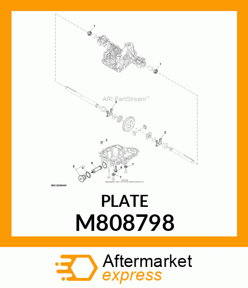 WASHER, THRUST M808798