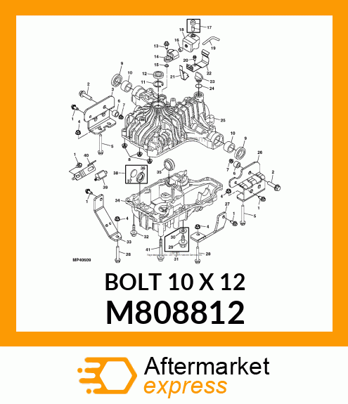 BOLT 10 X 12 M808812