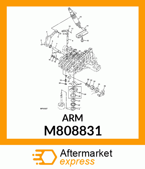 LEVER, BYPASS M808831