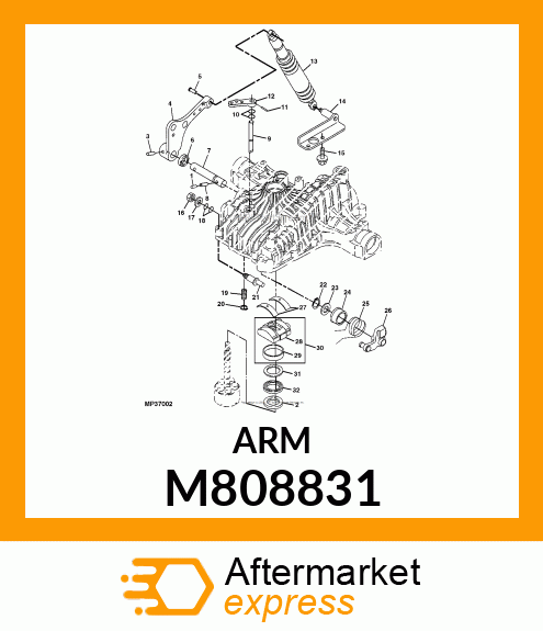 LEVER, BYPASS M808831