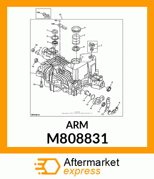 LEVER, BYPASS M808831