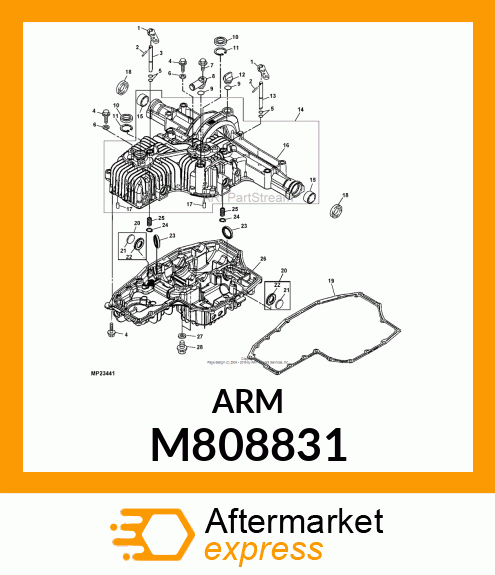 LEVER, BYPASS M808831