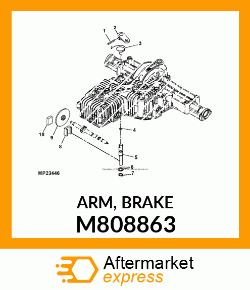 ARM, BRAKE M808863