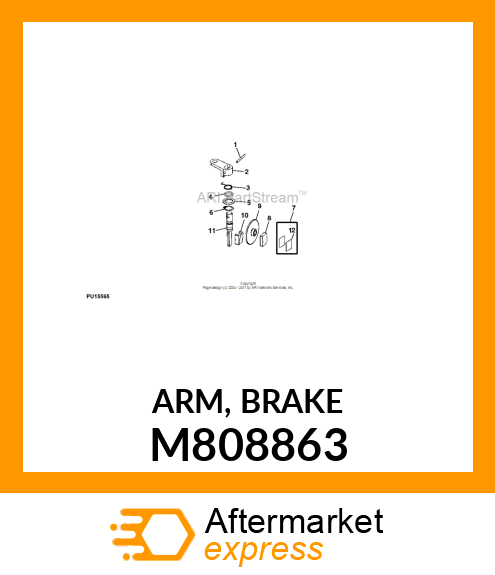 ARM, BRAKE M808863