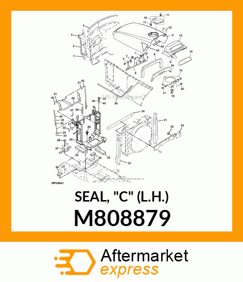 SEAL, "C" (L.H.) M808879