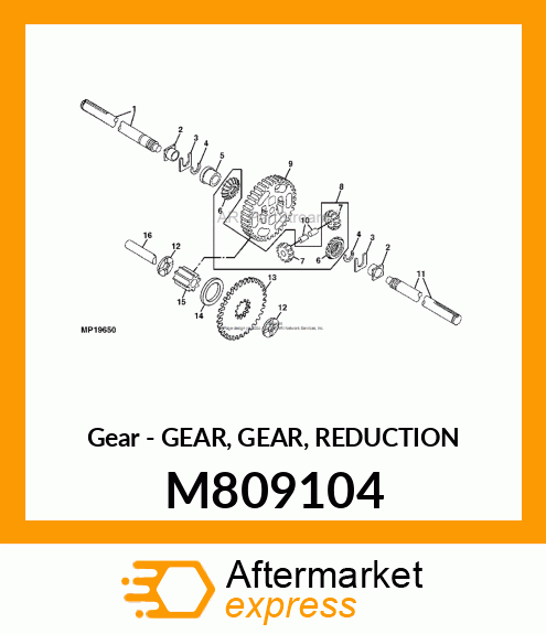 Gear M809104