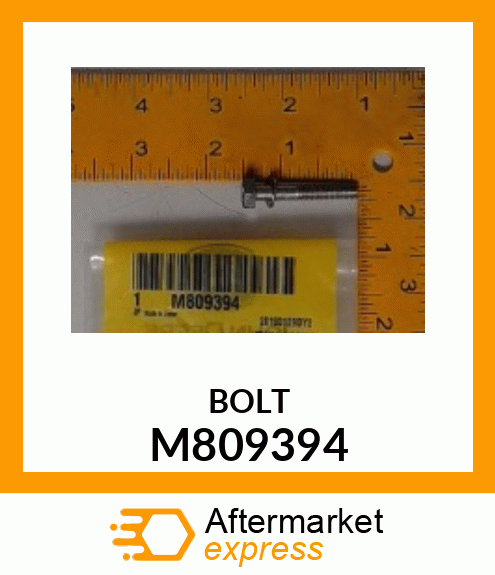 BOLT, BOLT, W/WASHER 6 X 35 M809394