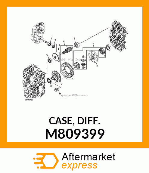 CASE, DIFF. M809399